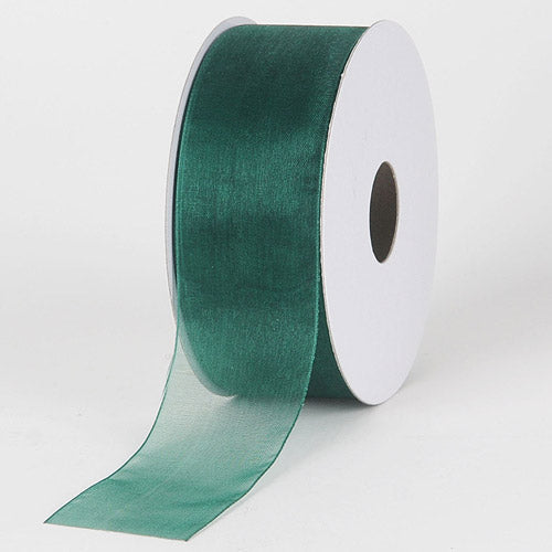 Hunter - Sheer Organza Ribbon - ( 1 - 1/2 Inch | 25 Yards ) BBCrafts.com