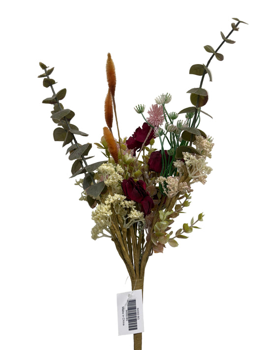 19 Inch Zinnia Mixed Bush - Burgundy