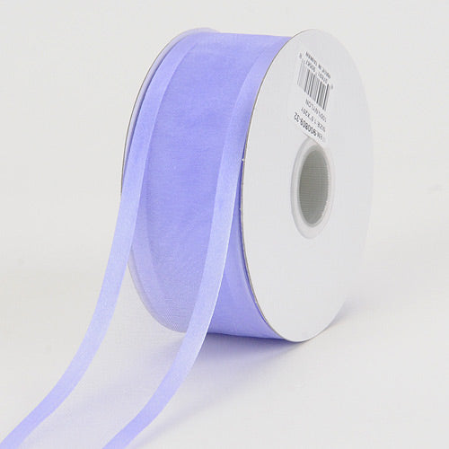 Iris - Organza Ribbon Two Striped Satin Edge - ( 5/8 Inch | 25 Yards ) BBCrafts.com