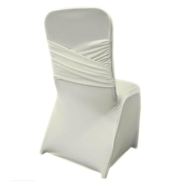 Madrid Spandex Chair Cover Ivory ( Chair Cover ) - BBCraftsWholesale ...