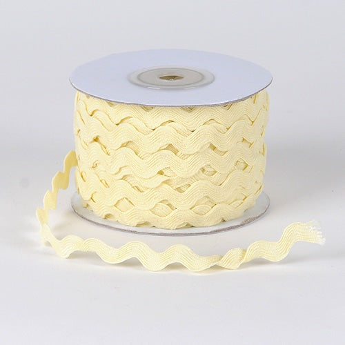 Ivory - Ric Rac Trim - ( 10mm - 25 Yards ) BBCrafts.com