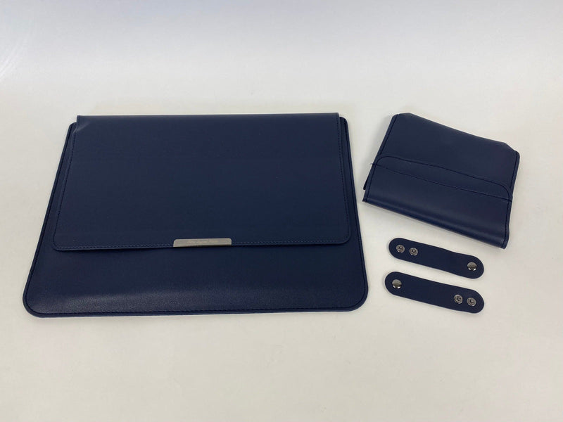 Laptop Sleeve Case, 2 in 1 Bracket Inner Bushing, Blue BBCrafts.com