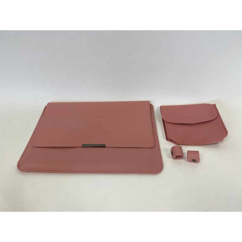 Laptop Sleeve Case, 2 in 1 Bracket Inner Bushing, Pink BBCrafts.com