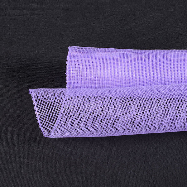 Lavender - Floral Mesh Wrap Solid Color - ( 21 Inch x 10 Yards ) BBCrafts.com