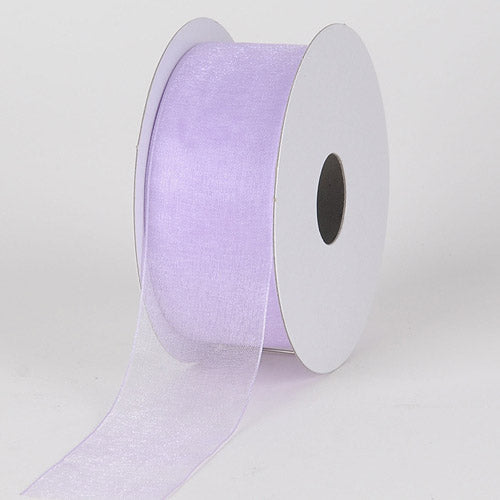 Lavender - Sheer Organza Ribbon - ( W: 3/8 Inch | L: 25 Yards ) BBCrafts.com