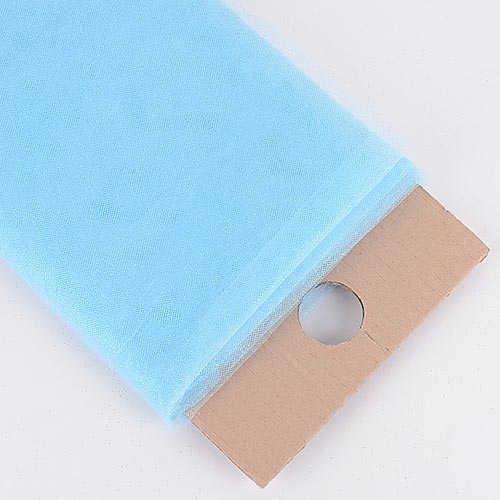 Light Blue - Premium Glitter Tulle Fabric ( 54 Inch | 10 Yards ) BBCrafts.com