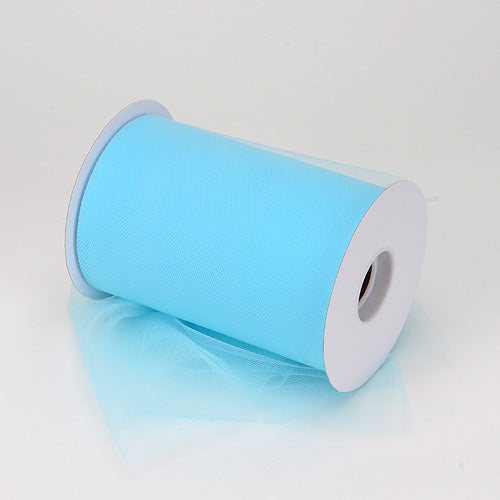 Light Blue - Premium Tulle 100 Yards ( W: 6 Inch | L: 100 Yards ) BBCrafts.com