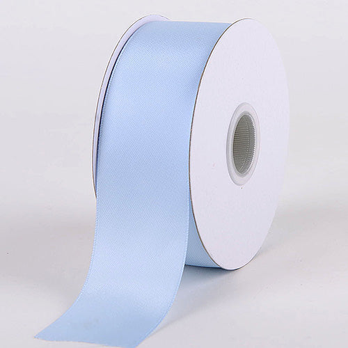 Light Blue - Satin Ribbon Double Face - ( W: 5/8 Inch | L: 25 Yards ) BBCrafts.com