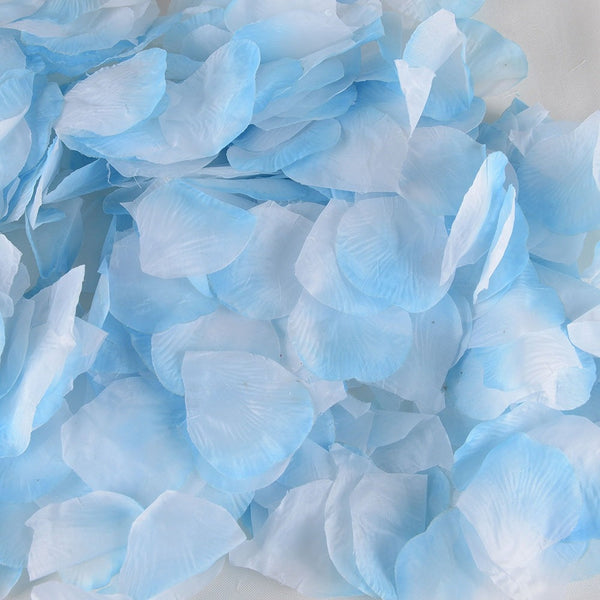 Light Blue - Silk Flower Petal - ( 400 Petals ) BBCrafts.com