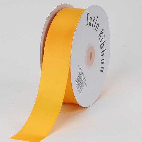 Light Gold - Satin Ribbon Single Face - ( 1/4 Inch | 100 Yards ) BBCrafts.com