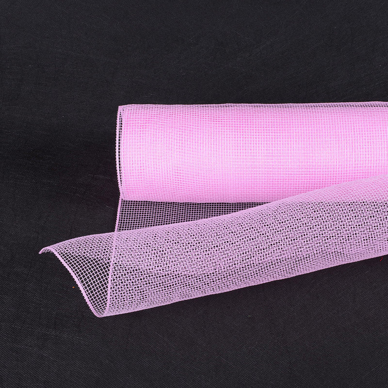Light Pink - Floral Mesh Wrap Solid Color - ( 10 Inch x 10 Yards ) BBCrafts.com