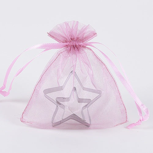 Light Pink - Organza Bags - ( 22x25.5 Inch - 10 Bags ) BBCrafts.com