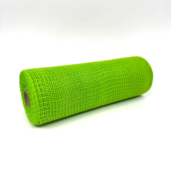 Lime Fabric Deco Mesh - 10 Inch x 10 Yards BBCrafts.com