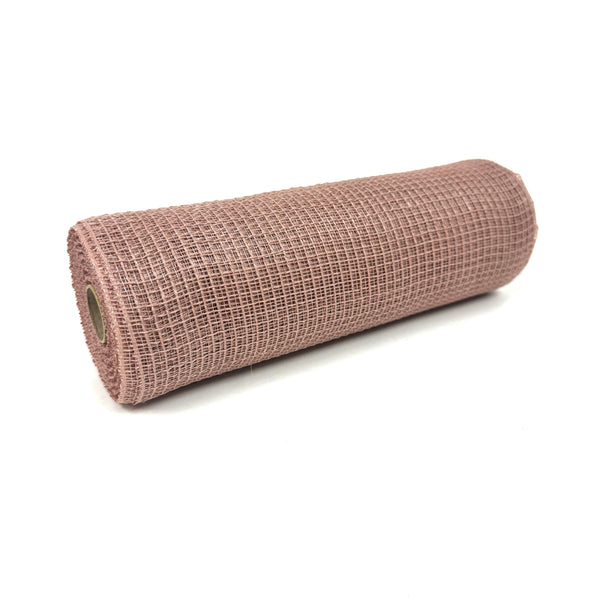 Mauve Fabric Deco Mesh - 10 Inch x 10 Yards BBCrafts.com