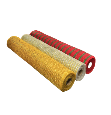 Metallic Mesh Set - Pack of 3 Rolls 21 Inch x 10 Yards Each