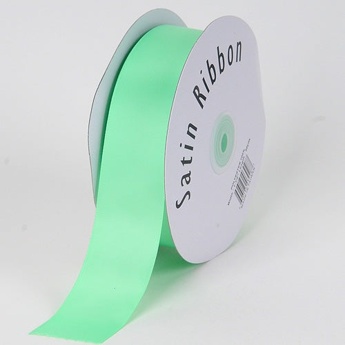 Mint - Satin Ribbon Single Face - ( 1/4 Inch | 100 Yards ) BBCrafts.com