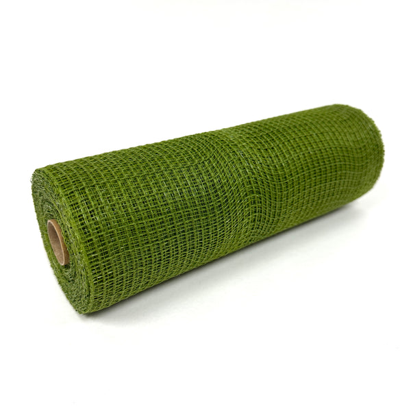 Moss Fabric Deco Mesh - 10 Inch x 10 Yards BBCrafts.com
