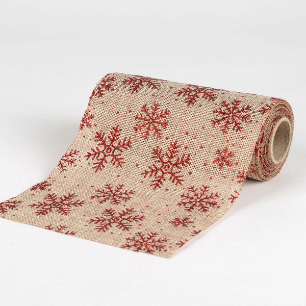 6 Inch 10 oz Burlap Roll- Natural Burlap 6 inch wide - Burlap Fabric –