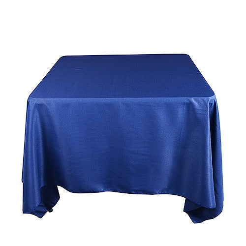 Navy - 85 x 85 Square Tablecloths - ( 85 Inch x 85 Inch ) BBCrafts.com