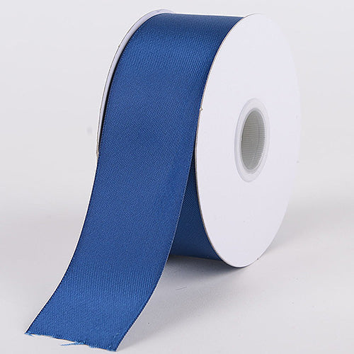 Navy - Satin Ribbon Double Face - ( W: 1 - 1/2 Inch | L: 25 Yards ) BBCrafts.com