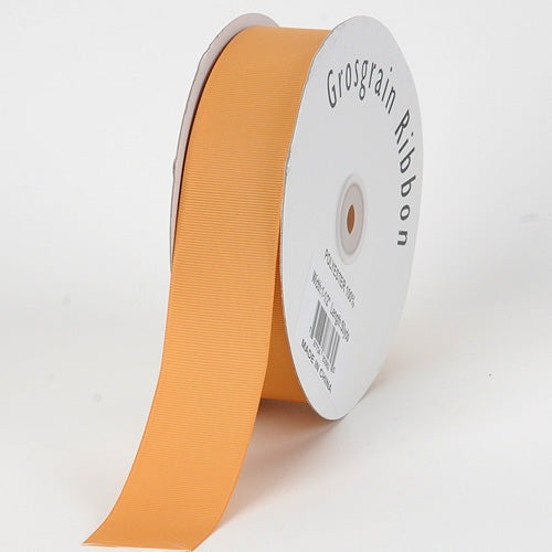 Old Gold - Grosgrain Ribbon Solid Color - ( W: 1 - 1/2 Inch | L: 50 Yards ) BBCrafts.com