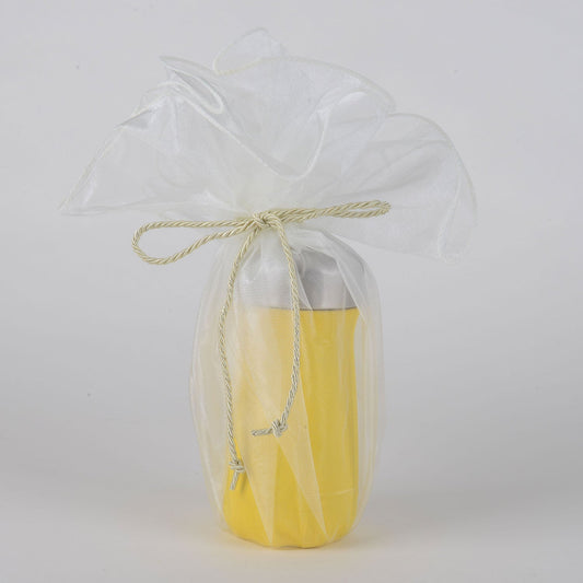 Organza Wrapper with Cord - Ivory BBCrafts.com