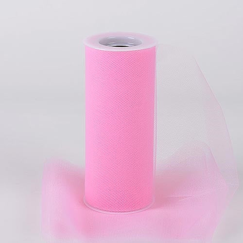 Paris Pink Premium Tulle Fabric ( 18 Inch | 25 Yards ) BBCrafts.com