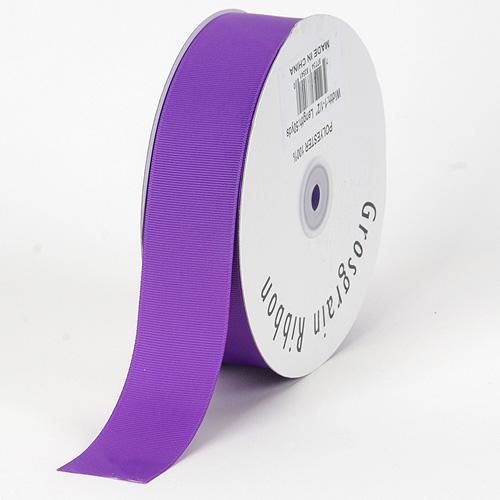 Purple - Grosgrain Ribbon Solid Color - ( 1/4 Inch | 50 Yards ) BBCrafts.com