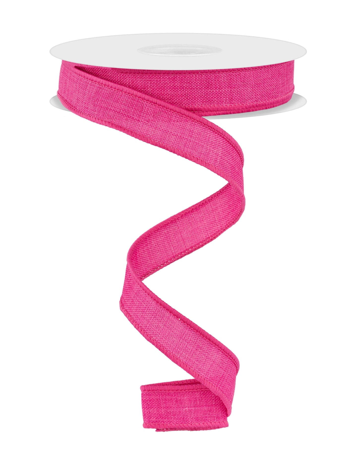 5/8 Inch x 10 Yards Royal Burlap Ribbon - Fuchsia