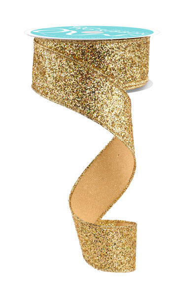 1.5 Inch x 10 Yards Laser Glitter Ribbon