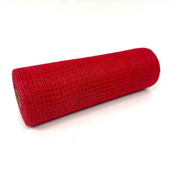 Red Fabric Mesh - 10 Inch x 10 Yards BBCrafts.com