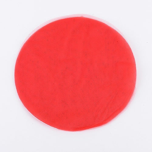 Red - Premium Tulle Circle - ( 9 Inch | 25 Pieces ) BBCrafts.com