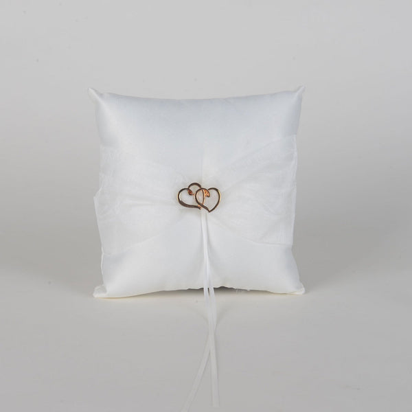 Ring Bearer Pillow Ivory ( 7 x 7 inches ) - 5635I BBCrafts.com