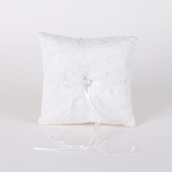 Ring Bearer Pillow Ivory ( 7 x 7 inches ) - JSW876 BBCrafts.com