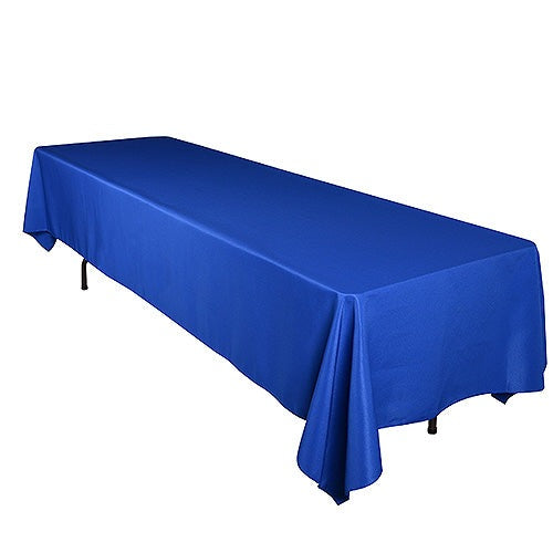 Royal - 90 x 156 Rectangle Polyester Tablecloths - 90 inch x 156 inch