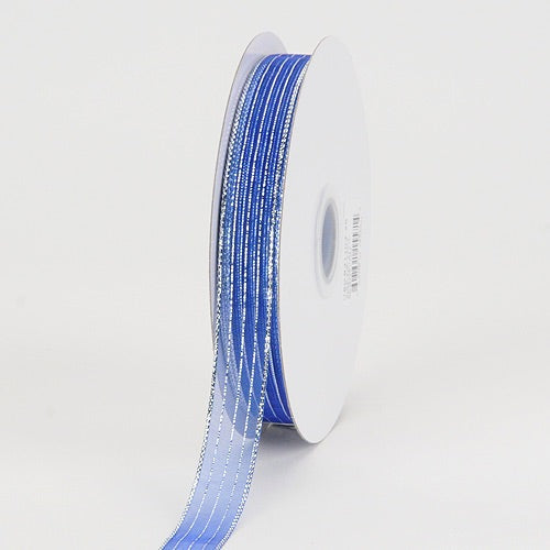 Royal Blue - Corsage Ribbon - ( W: 5/8 Inch | L: 50 Yards ) BBCrafts.com
