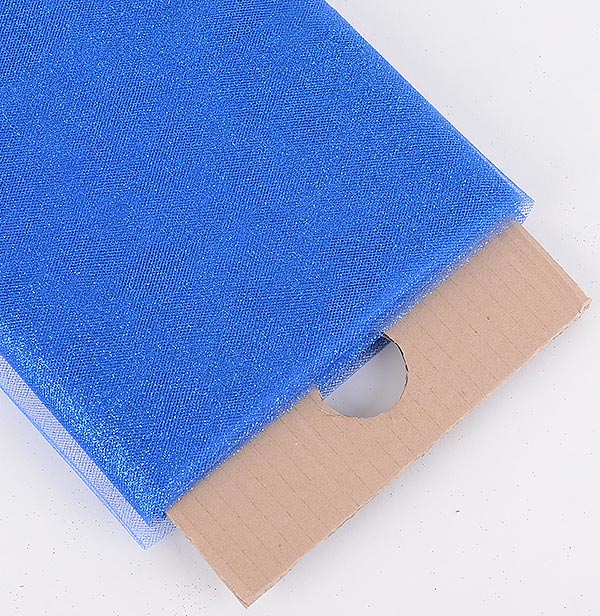 Royal Blue - Premium Glitter Tulle Fabric ( 54 Inch | 10 Yards ) BBCrafts.com