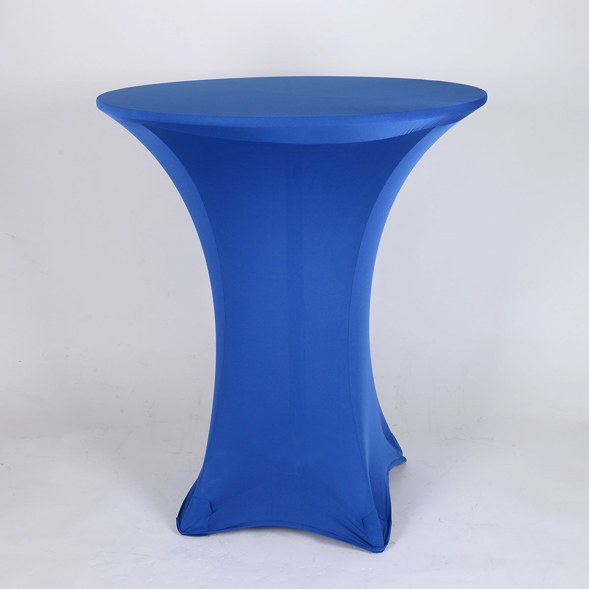 Royal Blue Spandex Cocktail Tablecloths BBCrafts