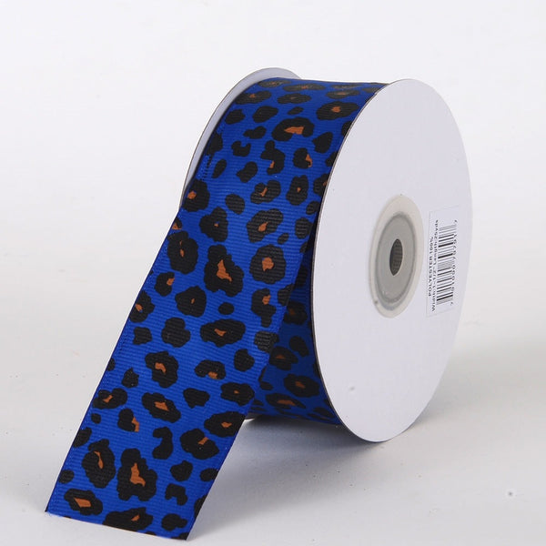 Leopard Print Grosgrain Ribbons | 1-1/2 Inch x 25 Yards Ribbon