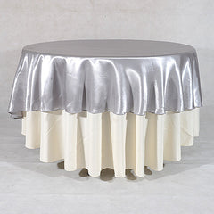 Satin Round Tablecloths