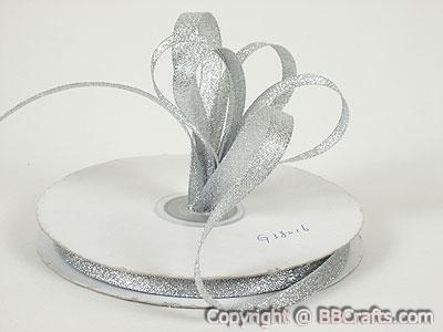 Silver - Metallic Ribbon - 1/2 inch | 33 Yards
