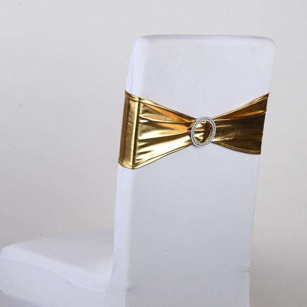 Gold Satin Ribbon Solid Fabric Ribbon For Gift Wrapping Chair Sash