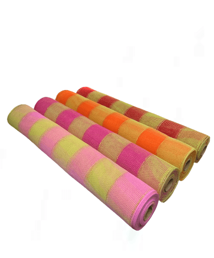 Spring Colors Mesh Set - Pack of 4 Rolls ( 21 Inch x 10 Yards ) Each BBCrafts.com