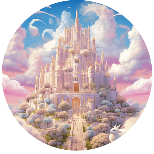 Spring Beautiful Palace Metal / Vinyl Sign - Made in USA