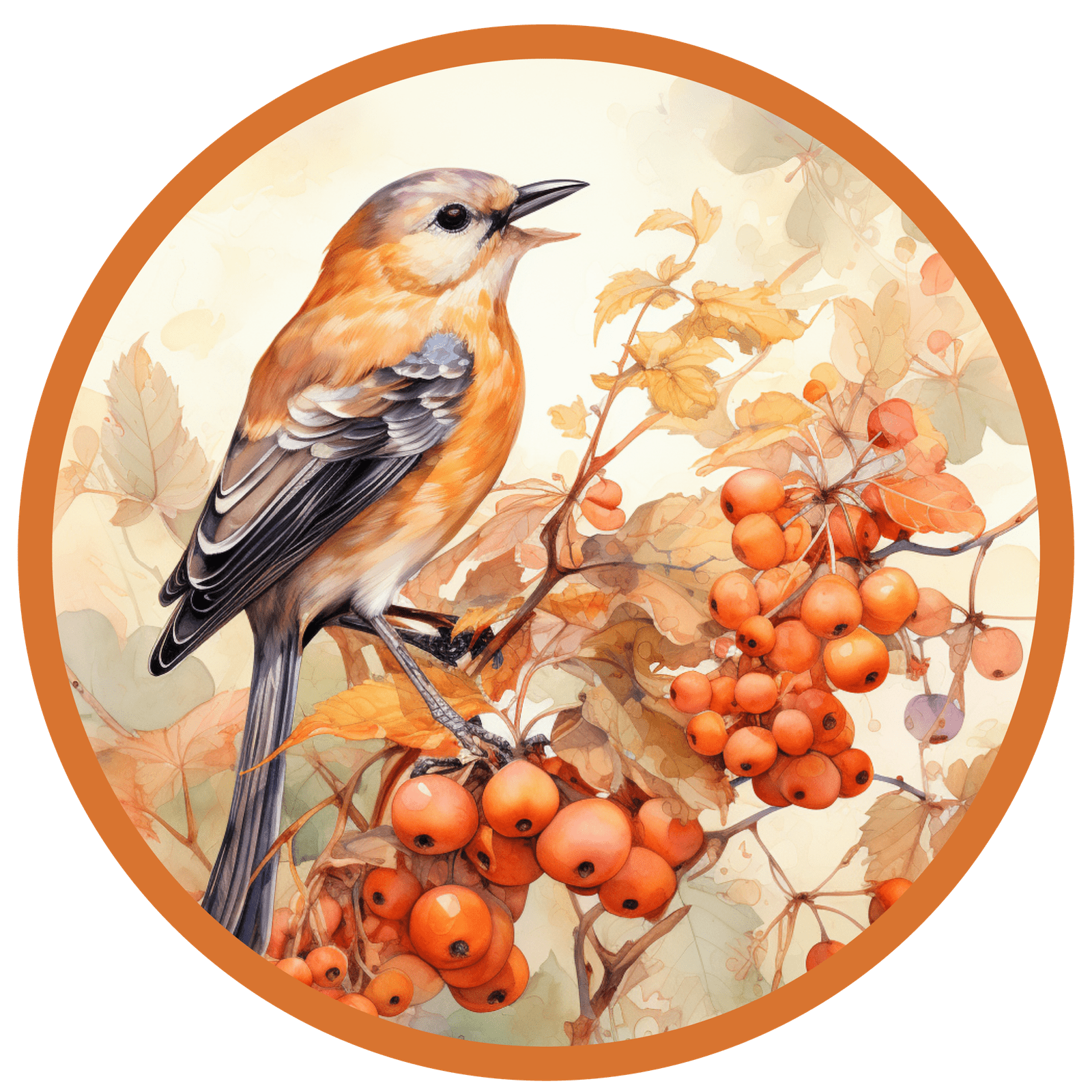 Spring Bird Metal / Vinyl Sign - Made in USA