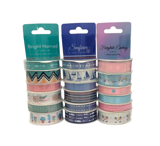 Dream Catcher | Marine | Unicorn DIY Ribbon Gift - Set of 3