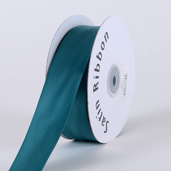Teal - Satin Ribbon Single Face - ( 1 - 1/2 Inch | 50 Yards ) BBCrafts.com