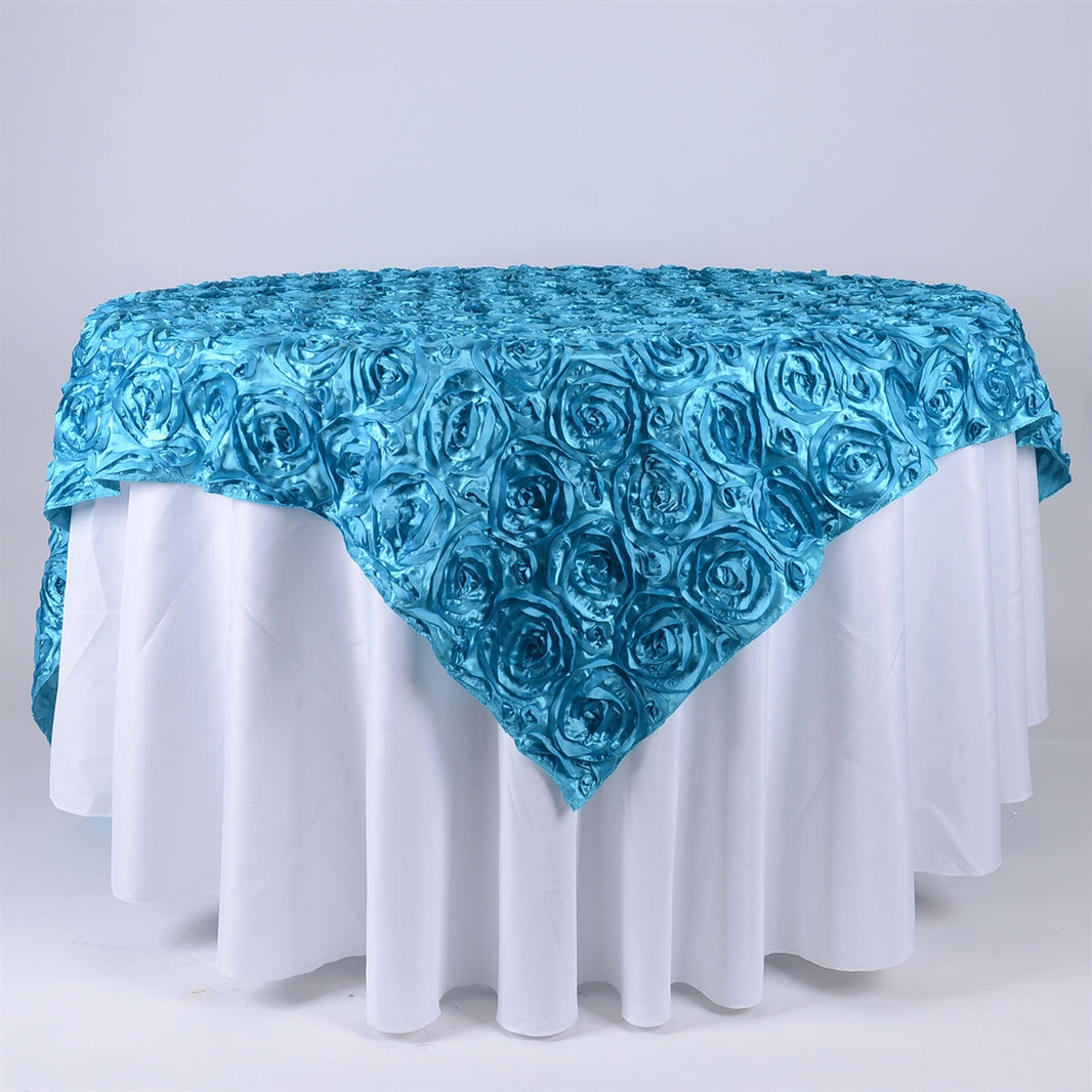Square Satin Table Overlays Weddings – BBCrafts.com