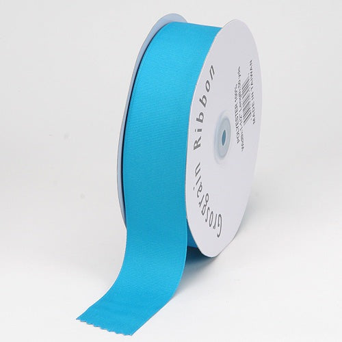 Turquoise - Grosgrain Ribbon Solid Color - ( 1/4 Inch | 50 Yards ) BBCrafts.com