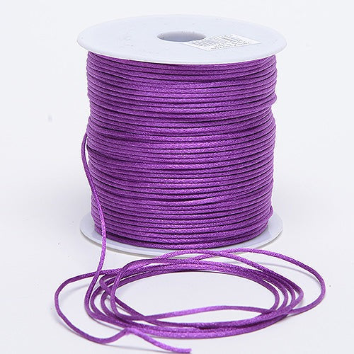 Ultra Violet - 2mm Satin Rat Tail Cord - ( 2mm x 200 Yards ) BBCrafts.com